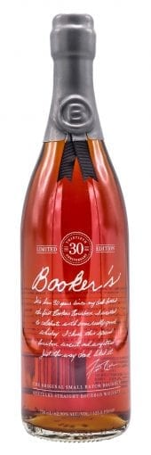 Booker’s Bourbon Whiskey 30th Anniversary 750ml